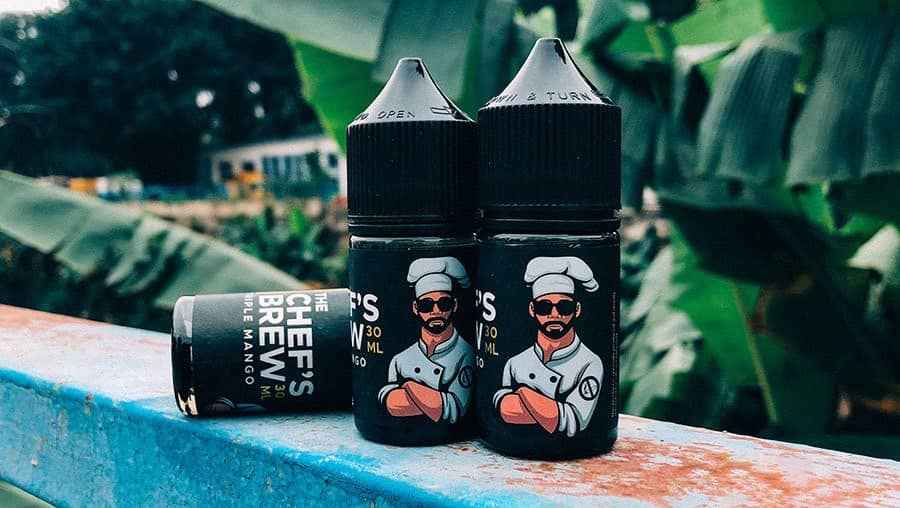 美國原裝正品廚師佳釀煙油 CHEF’S BREW 小鹽油 30ML/36MG 台灣現貨-VAKAVAPE糖果屋