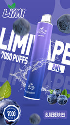 LIMI拋棄式 7000口 一次性電子霧化棒