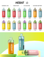 HEBAT 喜貝拋棄式 15000口 一次性