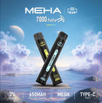 MEHA XBAR 小黑條拋棄式 7000口 魅嗨一次性
