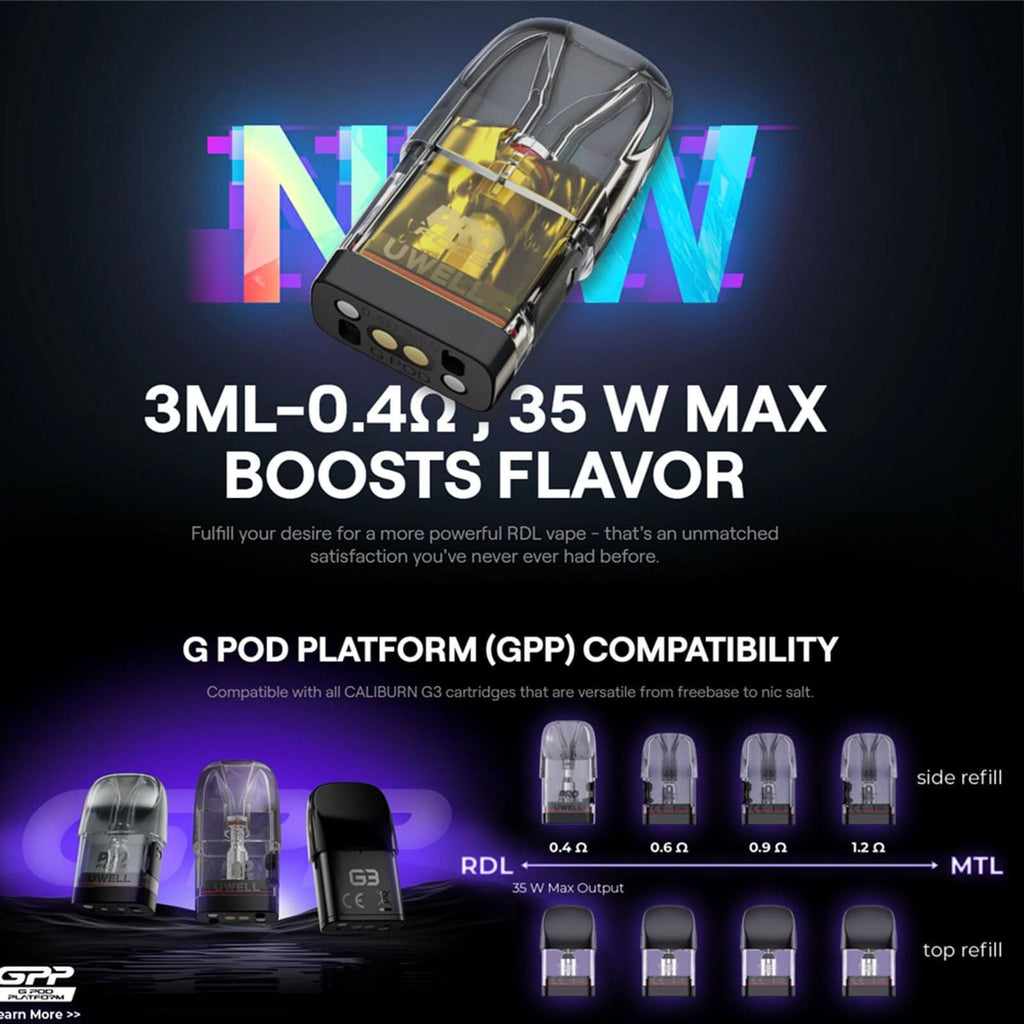 UWELL Caliburn G3 Pro Pod咖哩棒 套裝