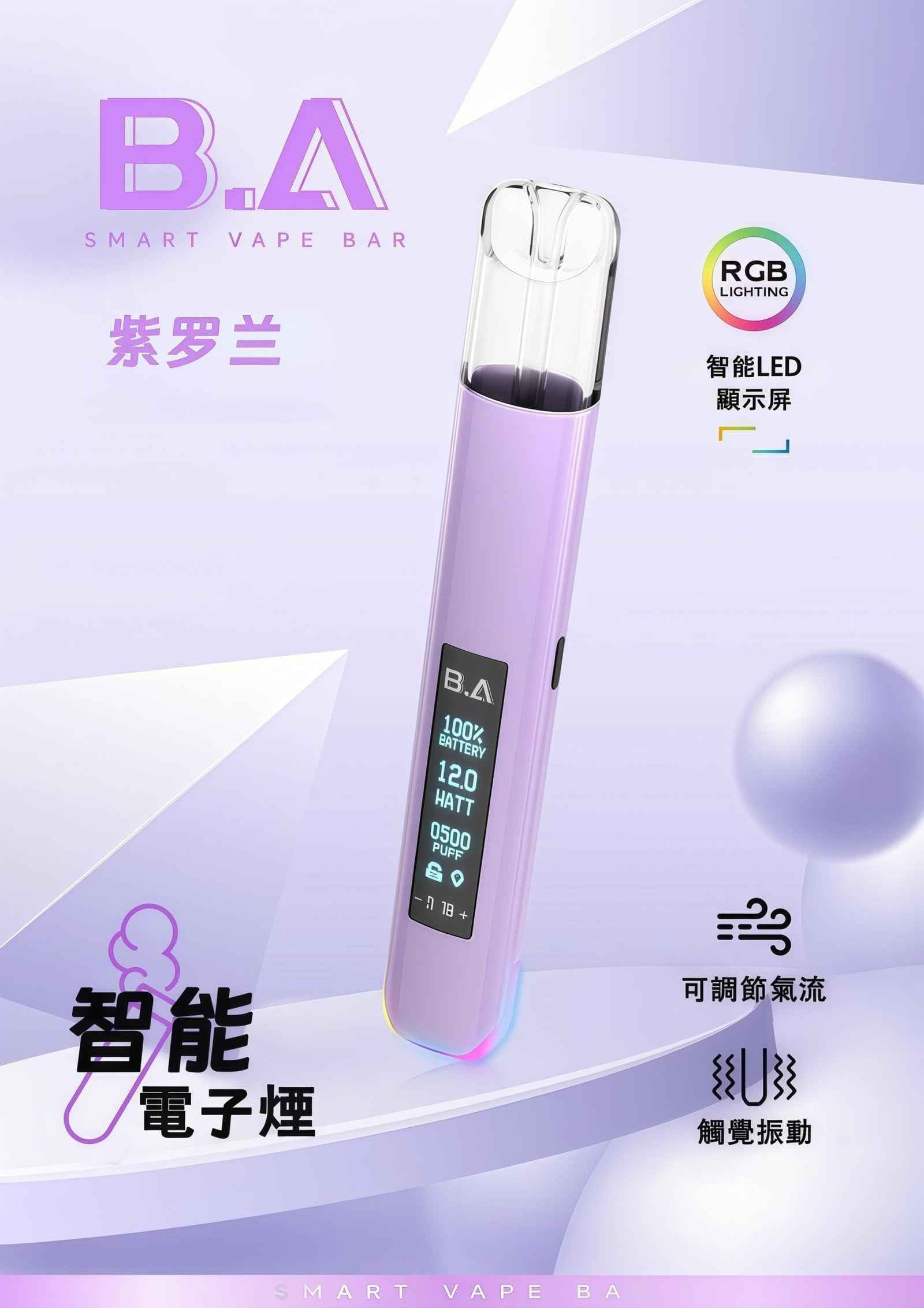 B.A主機 可調式LED顯示屏 一代通用發光桿